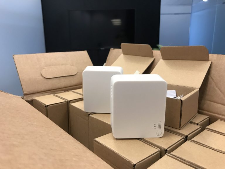 Sensoren en smart building